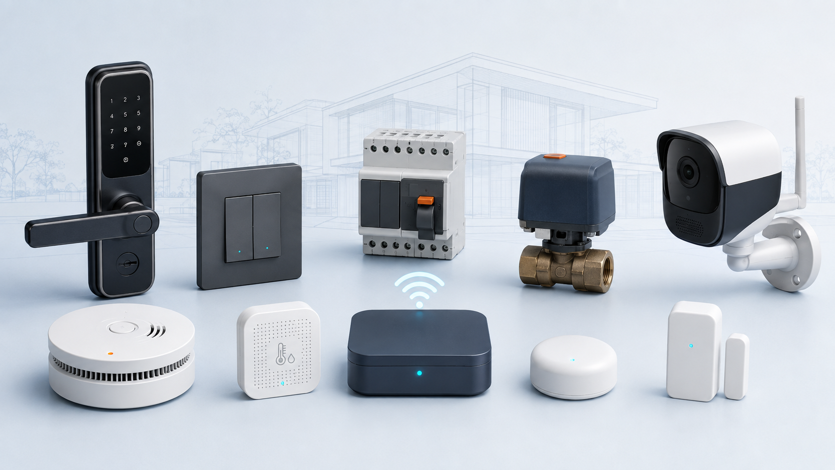 Connected property safety equipment
